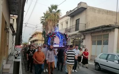 Πανηγυρικός Εσπερινός και Περιφορά Επιταφίου της Παναγίας